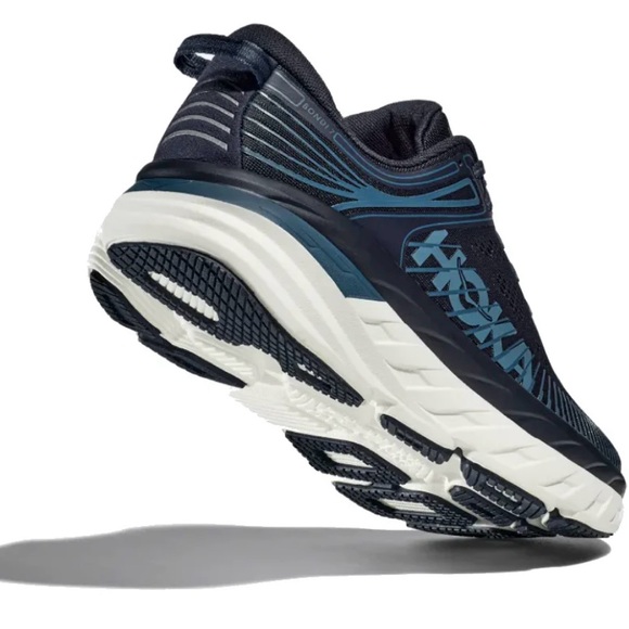 Hoka Bondi 7 Navy, Blue, White Men’s Athletic Shoe, 12 - Picture 2 of 10